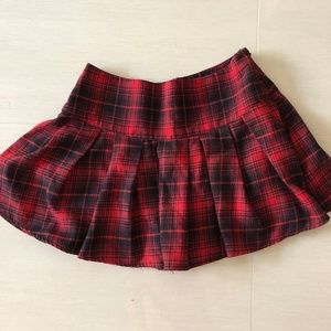 Forever 21 mini plaid skirt